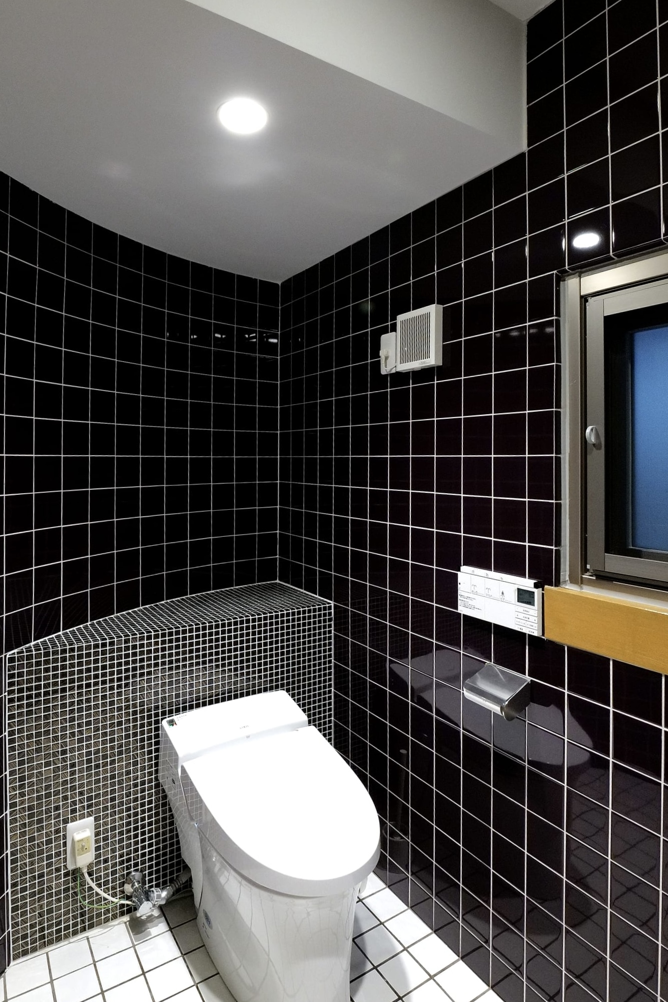 First-floor restroom